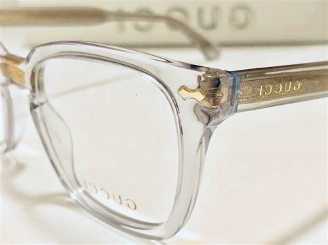 gucci clear glasses frames